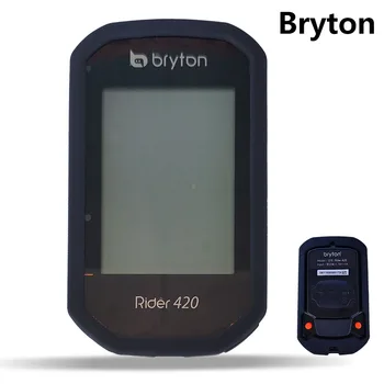 Велосипеден Гелевый Калъф за Кожата и Защитно покритие на Екрана, за да Bryton Rider 420 Rider 320 GPS Компютър Качествен Калъф за Bryton R420 R320