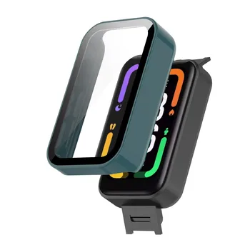 Висококачествени цветни сменяеми защитни аксесоари; джоб за часа; подходящ за Redmi Band Pro; сменяеми калъф с твърд филм