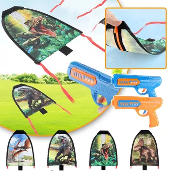 Въздушен змии-самолет Монтесори, летящи играчки за малки момчета на 3 години, спортни игри на открито за децата, пенопластовый планер, самолет, игри за деца