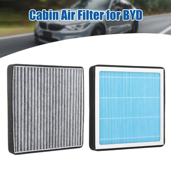 Въздушен филтър на купето на колата, за да Byd Atto 3 юана, плюс смяна на въздушния филтър Автомобилни въздушни филтри HEPA 430 км без мирис