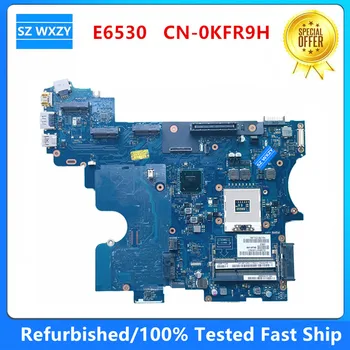 Възстановена дънна Платка за лаптоп DELL E6530 CN-0KFR9H 0KFR9H KFR9H LA-7761P QM77 MB DDR3 100% тествани с Бърза доставка