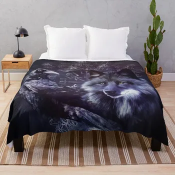 Гарванът и Вълците - Вегвизир и Дървото на живота, каре, утяжеленное одеяло, свободно одеяло