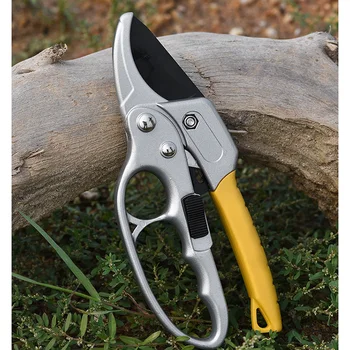 Градински ножици инструменти градинарски ножици за подстригване с храповиком градинарски ножици за подрязване на дървета, градински инструменти остри ножици Мультисадовые