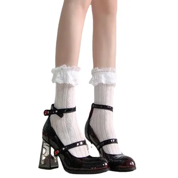 Дамски обувки Mary Jane/2023, лятна елегантни обувки за момичета в стил Лолита 