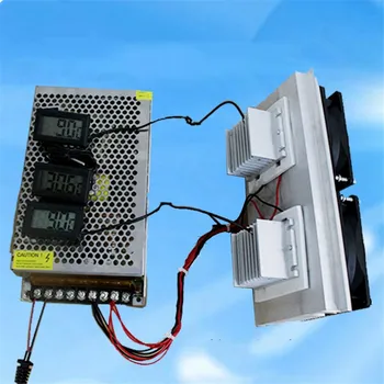 Двуядрен полупроводници електронен хладилен чип-охладител small household diy12v small refrigerator kit 140 W