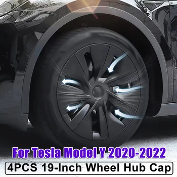 Декоративни защитни покривала за автомобилни колела 4ШТ за Tesla Model Y 2020-2022