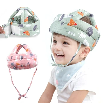 Детска защитна шапка, детска шапчица, Децата се учат да ходят, авариен каска, Регулируема предпазна каска