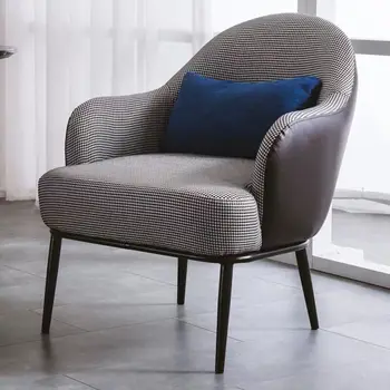 Европейски столове за всекидневна, скандинавски единична диван, фланелевый за почивка 
стол, мебели за всекидневна, модерна облегалка, диван-стол за почивка