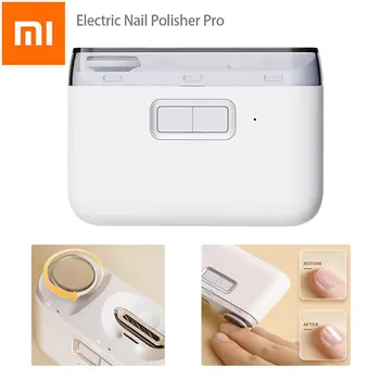 Електрическа машина за рязане на ноктите на Xiaomi с подсветка за възрастни и деца USB Автоматична Машинка за нокти със защитата от пръски, Детектив за нокти, който е паркет, Инструменти за грижа за тялото