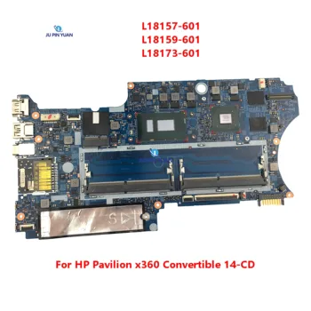 За HP Pavilion x360 Конвертируемая 14-CD дънна Платка на лаптоп L18173-601 L18157-601 L18159-601 17878-1B 448.0E906.001B Напълно тестван