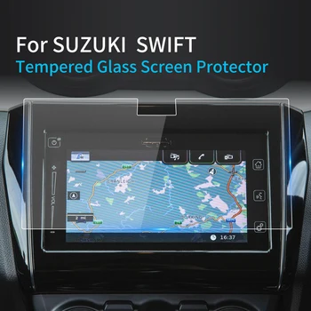 За SUZUKI SWIFT Защитно фолио за екрана 2022, Конзолата е от закалено стъкло, защитно фолио за навигатор, автомобилни аксесоари