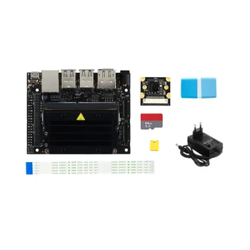 За в jetson Nano 4GB B01 набор от разработчик на изкуствения интелект за програмиране робот, вградени в камерата IMX219, штепсельная вилица ЕС