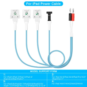 Захранващ кабел за iPhone 11 12 13Pro Max и iPad 1 2 3 4 5 6 Air Pro Mini Ремонт на захранващия кабел