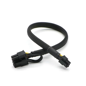 Захранващият кабел на видео карти Mini 6Pin към PCI-E 8Pin за Apple G5/Mac Pro.