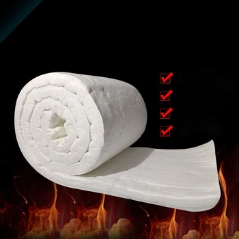 Износостойкое одеяло от керамични влакна с циркониевым покритие Горенето изолационен памук, използван в производството при висока температура 1500 ℃