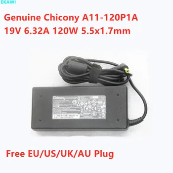 Истински Chicony A11-120P1A 19V 6.32 A 120W A120A003L Адаптер За ACER Aspire V3 V3-772G-7660 Зарядно Устройство За лаптоп