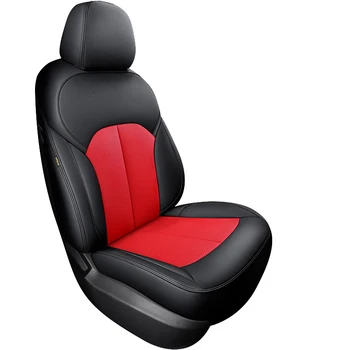 Калъф за столче за кола индивидуалния годни за MG Roewe RX5 Напълно обтянут предните и задните седалки Здрава кожа Напа