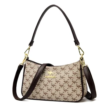 Качествени дамски кожени портфейли и чанти, дамски чанта 2022, брандираната дизайнерска чанта през рамо дамски чанти-купувач, Bolsa