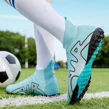 Качествени футболни обувки Mbappé, здрави обувки на едро за уличен футбол, футболни обувки за тренировки по футзалу, маратонки размер 32-47