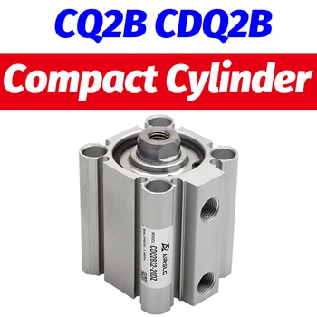 Компактен цилиндър с двойно действие CQ2A16-10Г Одноштоковый CDQ2B16-20DZ с автоматично превключване на напредъка на 5-30 мм CQ2A16-30DCZ CDQ2A16-20DZ-M9B