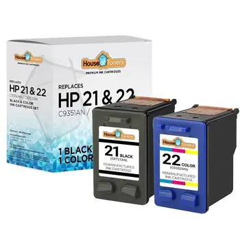 Комплект от 2 теми за комбинирани мастилници HP 21/22 за принтери Officejet J3650 J3680 4315
