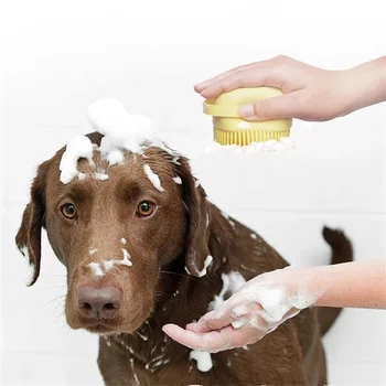 Кученце за баня, голямо Куче, котка, ръкавици за масаж, четка, мека безопасни силиконови аксесоари за домашни любимци, инструменти за кучета, котки, Почистващи препарати