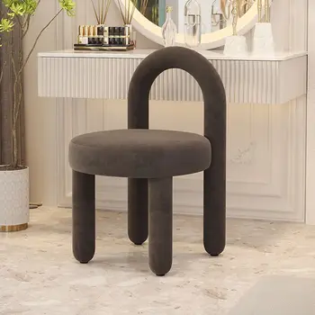 Лампа за спалня луксозен стол за грим, скрин, стол с една облегалка, скрин, стол за домашно грим, тоалетка, sillones