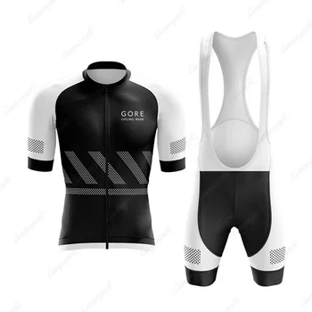 Летен комплект от Джърси за колоезденето 2023, Пътен под наем, Риза с къс ръкав, костюм за мъже, Дрехи за колоездене, дишащи потници, Облекло за планински велосипеди