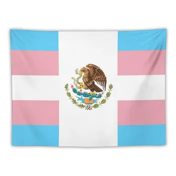 Мексикански Флаг Трансгендерной Гордост, Гоблени, Гоблен, Монтиран На Стената Начало Декор, Украса На Стаята, Корейски Стил, Естетически Начало Декор