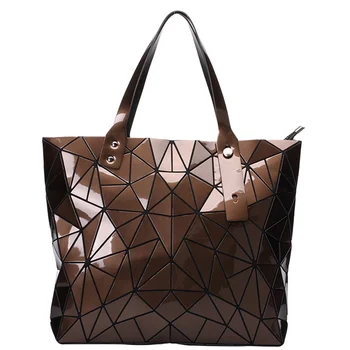 Модерна луксозна дамска чанта с дръжка отгоре, нова дизайнерска чанта на известната марка, дамска чанта на рамото с ярка геометрия, дамски чанти-тоут