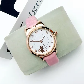 Модни Луксозни кристални ежедневни часовници, дамски часовници, мрежест гривна, часовник с кошачьим циферблат, дамски часовници Relogio Femenino