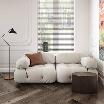 Модулен диван в скандинавски стил Модулен органайзер Модерен Диван за възрастни Необичаен дизайн удобен диван за хола Soggiorno