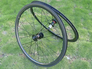 Напълно Углеродистый Пътен Велосипед Състезания Bicyle Clincher Дължината на Пара За дисковата Спирачка Дълбочина на Джантата на Колелото на 38 мм и 50 мм 60 мм