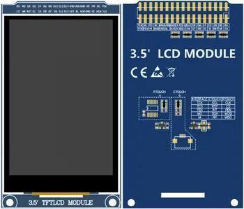 Нов 3,5-инчов TFT 34-пинов LCD модул със сензорен екран NT35310 е съвместим с atomic STM32