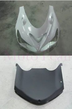 Нов за Kawasaki Ninja ZX14R ZX-14 zx14 ZZR1400 2012 2013 2014 2015 12 13 14 15 Moto Главоболие Предни Горната Носна Инжекционный обтекател