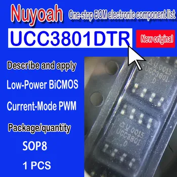 Нов оригинален точков контролер UCC3801D switch-controller SMD СОП-8 в комплект UCC3801 Ниска BiCMOS с PWM е в режим на ток