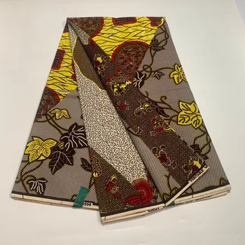 Нов прием на гореща разпродажба, африка восък, оригинален Плат, памук материал, нигерийски батик с принтом в стила на Анкара, висококачествени шевни плат