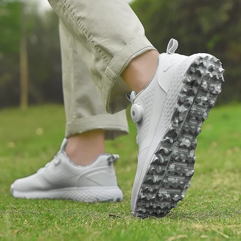 Нова мъжки обувки за голф, тренировочная облекло за голф, мъжки размери 35-44, удобни обувки, удобни спортни обувки