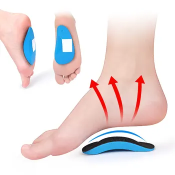 Нови Накладки За Обувки EVA Arch Half Валяк Ортопедическое Плоскостъпие Пълнител За Обувки Поставяне на Аксесоари За Грижа За Себе Palmilha Ortopédicos