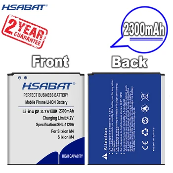Новият пристигането на [HSABAT] Взаимозаменяеми батерия с капацитет 2300 mah за DEXP S Ixion M4 