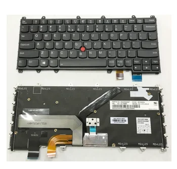 Новост, английска клавиатура за лаптоп с подсветка за IBM YOGA 260 YOGA260S YOGA 370 X380 S1 2-ро поколение