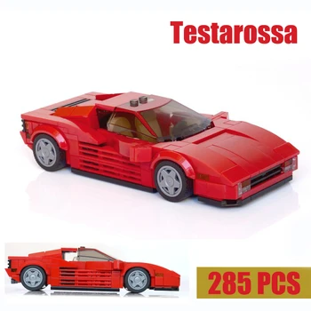 НОВОСТ в присъствието на 285 бр. Висококачествен модел автомобил Testarossa Fit MOC-57875 HighModel Roadsters Строителни Блокове, Тухли Играчка, Подарък За Дете