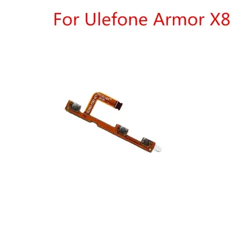 Новост за Ulefone Armor X8, резервни части, бутон за включване изключване + клавиш за сила на звука, гъвкав кабел, аксесоари за ремонт на спк стартира строителни