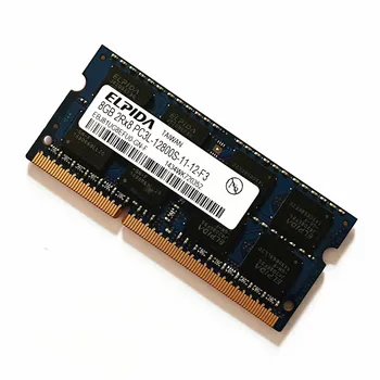 Оперативна памет ELPIDA 8 gb DDR3 1600 Mhz за лаптоп DDR3 sodimm памет 8 GB 2RX8 PC3L-12800S