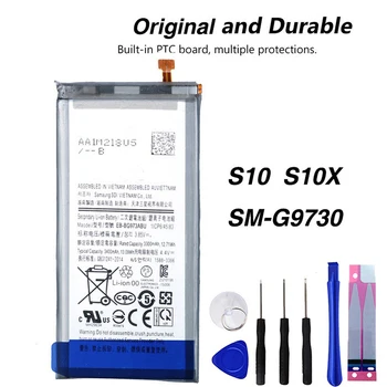 Оригинална Батерия за Телефон EB-BG973ABU За Samsung GALAXY S10 Galaxy S10 X S10X SM-G9730 G9730 3400 mah