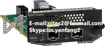 Оригиналната интерфейс съвет Хуа уей ES5D21X02S01 с 2 порта 10GE SFP +, използвана за серия S5720EI