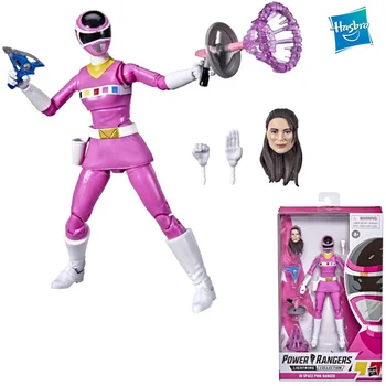 Оригиналната колекция Hasbro Power Rangers Светкавица в космоса, розова фигурка Рейнджера, 6-инчов са подбрани играчка