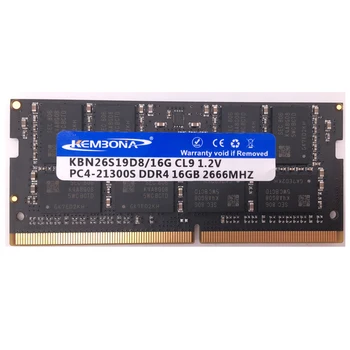 Памет KEMBONA sodimm памет за ЛАПТОП DDR4 16 GB 2666 Mhz за лаптоп RAM 16G 260PIN Пълна съвместимост Безплатна Доставка