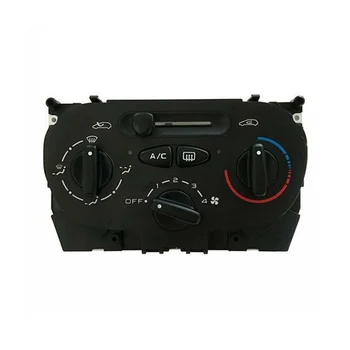 Панел нагревател променлив ток Превключвател за контрол на климата за Peugeot 206 207 307 Citroen C2 Picasso X666633H