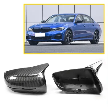 Подмяна на капаци огледала за обратно виждане G20 OEM-стенна Покриване на огледала от карбон за BMW серия 3 G20 2019 M3 style